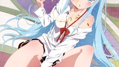 Anime blue hair touwa erio denpa onna to seishun otoko 