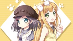 Anime blush anime girls black hair azuki azusa Hentai Ouji to 