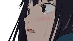 Anime blush anime girls brunettes crying