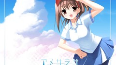 Anime blush brown eyes