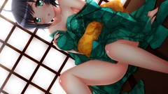 Anime blush short hair black hair nisemonogatari Japanese 
