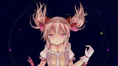 Anime bows pink hair