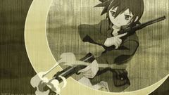 Anime boy Guns shooting