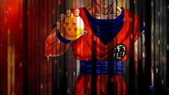 anime boys Anime dark hair standing