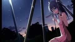 Anime boys dress outdoors