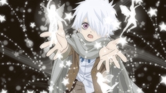 Anime boys scarfs white