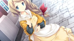 Anime brown anime girls blue eyes game cg Alma Wade Vanitas no 