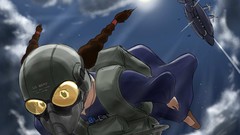 Anime brown parachute Jewelry Manga parody pendant braids hayao 