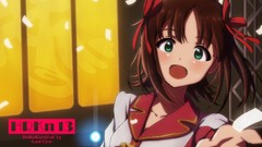 Anime brown Ribbons anime girls green eyes short hair amami 