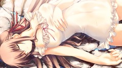 Anime brown wet mikeou game cg demons soft shading