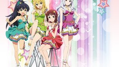 Anime brown white hair pink eyes anime girls blue eyes green 