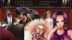 Anime Calendar Hawkeye One Piece (anime) geckomoria