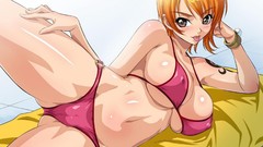 Anime Camels anime girls bikini boobs One Piece (anime) Nami 
