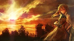 Anime Cameras anime girls artwork op-center original characters 