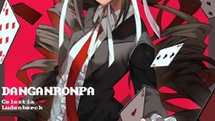 Anime Cards red eyes anime girls danganronpa head dress 