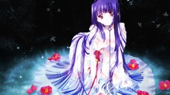 Anime carnelian Japanese clothes soft shading