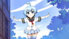 Anime cartoons anime girls Medaka Box Shiranui Hansode