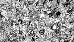 Anime cartoons artwork video games