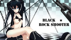 Anime chains anime girls boots black rock shooter