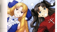 Anime Characters fate stay night tohsaka rin concept art 