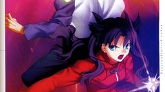 Anime Characters fate stay night tohsaka rin emiya shirou 