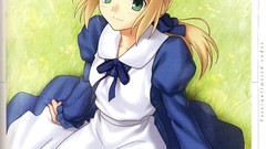 Anime Characters saber fate stay night concept art artwork fate 