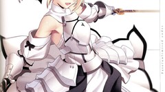 Anime Characters saber lily concept art artwork fate series 