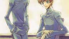 Anime Characters school uniforms code geass kururugi suzaku 