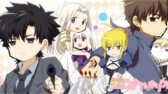 Anime Chibi anime girls fate zero irisviel von einzbern emiya 