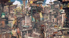 Anime cities
