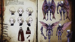 Anime claymore artwork