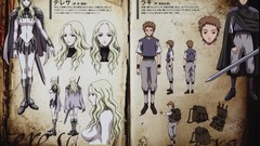 Anime claymore artwork