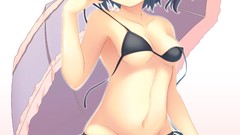 Anime cleavage bikini takanashi rikka chuunibyou demo koi ga 