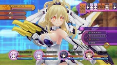 Anime cleavage huge boobs Hyperdimension Neptunia