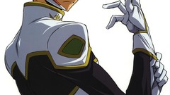 Anime code geass kururugi suzaku artwork Simple Background