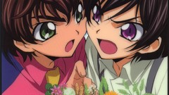 Anime code geass kururugi suzaku lamperouge lelouch