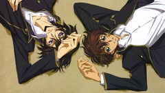 Anime code geass kururugi suzaku lamperouge lelouch