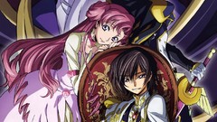Anime code geass kururugi suzaku lamperouge lelouch artwork 