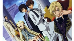 Anime code geass kururugi suzaku lamperouge lelouch artwork 