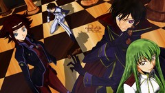 Anime code geass kururugi suzaku lamperouge lelouch chess board 