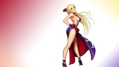 Anime colors legs blondes anime girls cartoonish