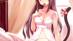 Anime condoms blush anime girls lingerie akemi homura nekomimi 