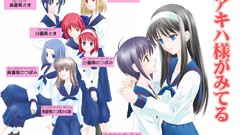 Anime crazy clover school uniforms arcueid brunestud maria 