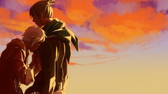 Anime crying Shion skyscapes anime boys Nezumi No. 6