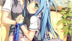 Anime Cube school uniforms panties thigh highs Kantoku (artist) 