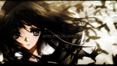 Anime dawn upon the