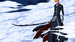 Anime drawings bleach kurosaki ichigo bankai