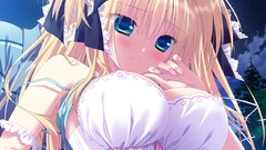 Anime drawings blondes anime girls blue eyes hoshizora e kakaru 