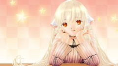Anime drawings blondes anime girls chobits chii
