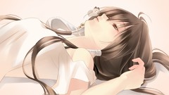 Anime drawings brunettes soft shading